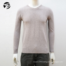 Pullover Knit Sweater Men Merino Wool Mens Sweaters